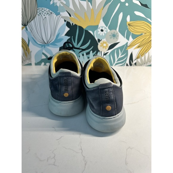 Samuel Hubbard Men's 'Flight Sport' Navy Leather Comfortable Sneakers Size 9.5 - Picture 2 of 7